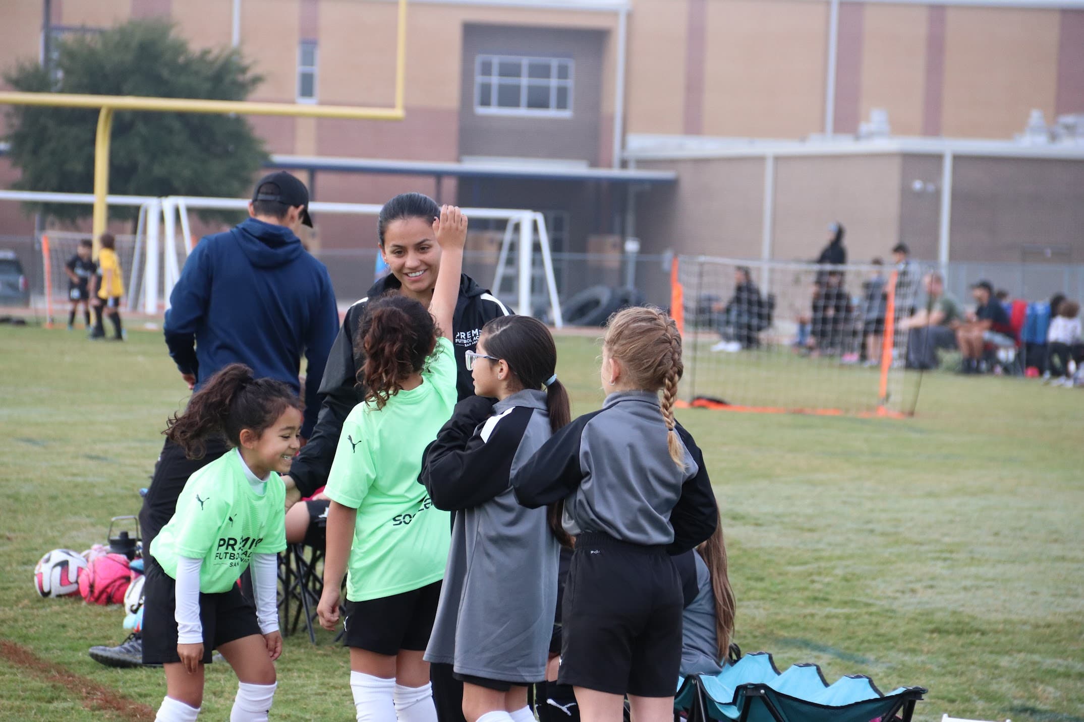 Youth soccer coaching Premier FA